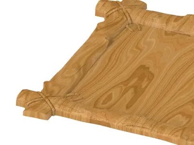 Carved picture frame STL 3D model 150
