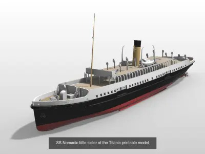 Carpathia and Nomadic printable models pack