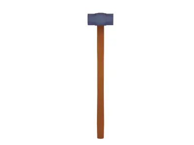 Sledgehammer - Hand Painted 3D model