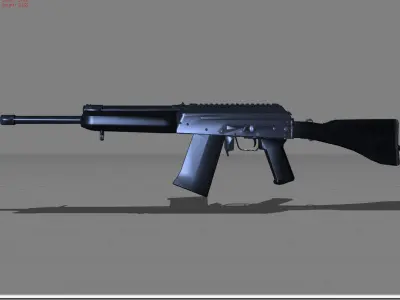 Siaga12 PUBG Low-poly 3D model