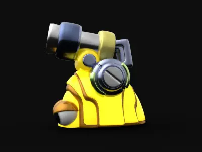 GunBound Grub 3D model