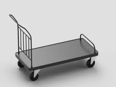 Roller Handcart 3D model
