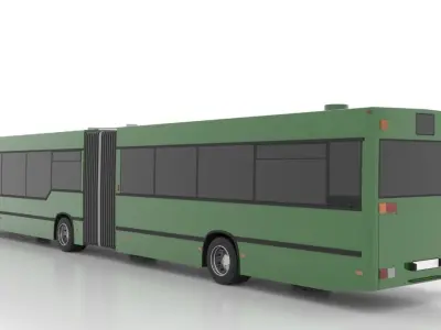 MAN A11 NG312 4Door Low Low-poly 3D model
