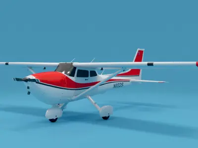 Plane 09 3D model