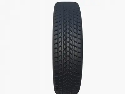 Generic Classic Car Wheel 3D model