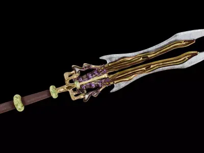 Legendary Mythical Blade 3D model