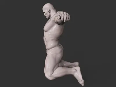 Bodybuilder 3D print model purchase