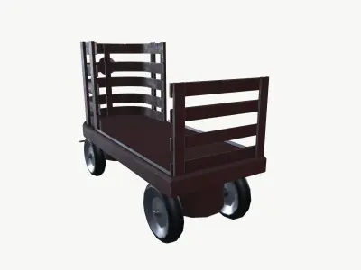 Trolley 3D model purchase
