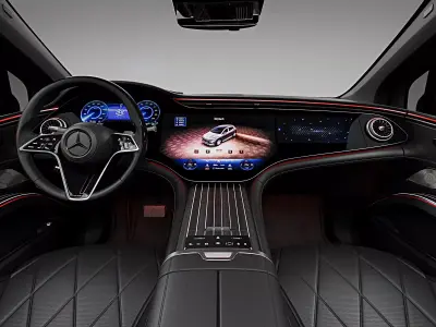 2024 Mercedes-Benz EQS SUV Maybach Night Series 3D model