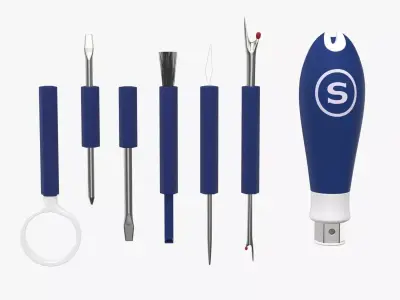SINGER 47300 Sewers Mate Multi Tool 11 tools in one storage case 3D model