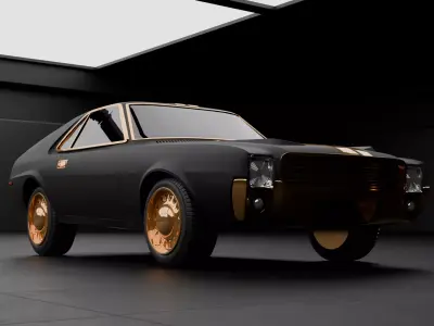 1969 AMC AMX  3D print model