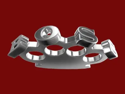 Knuckle Duster 3D model