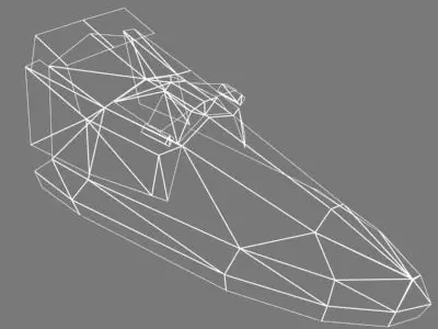 BHoverCraft speedboat 3D model