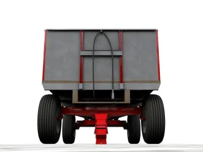 Montgomery Ward Wagon 3D model