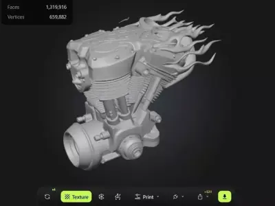 Inferno Engine 3D print model