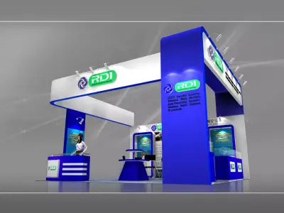 Exhibition - Area -3DMAX2009-2 3D model