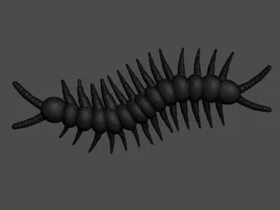 Centipede for 3d print 3D print model