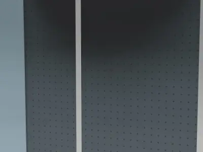 CABINET INDUSTRIAL 3D model