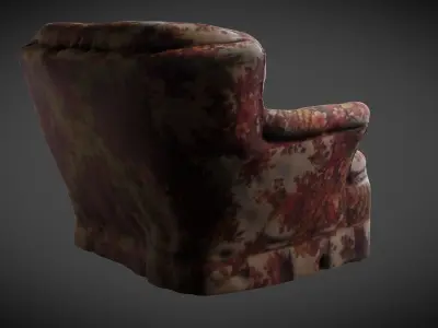Grandmas Ugly Chair 3D model