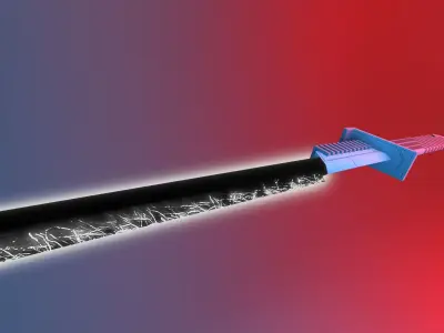 Mandalorian Dark Saber 3D model