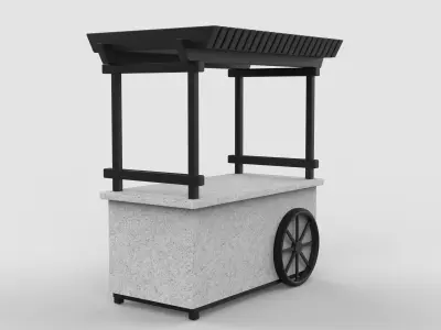  Vodka cart 3D model