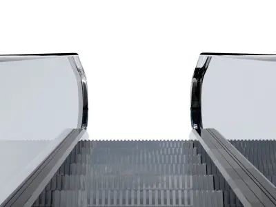 Animated Elevator 3D model