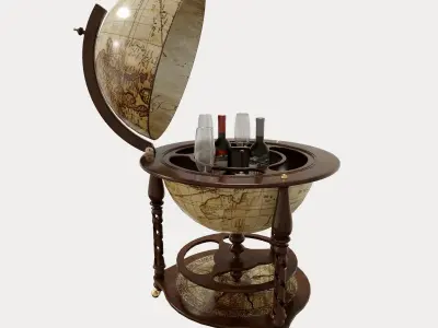 bar-globe D-52 3D model