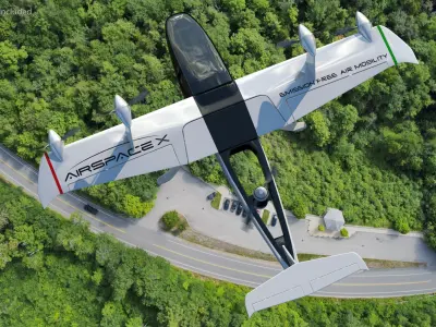 MOBi-One V1 ASX Aircraft Rigged 3D model