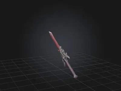 Demonic Sword 3D model