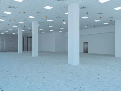 Loft Office interior 6 3D model