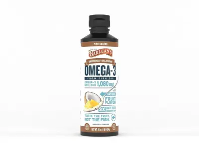 Fish Oil 3D model buy