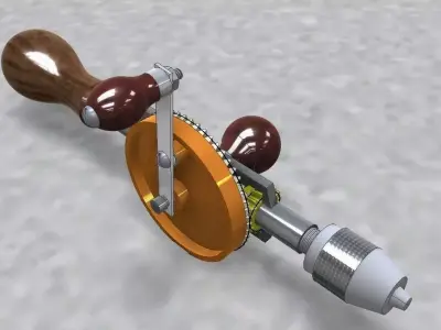 Drill Machine Free 3D model purchase