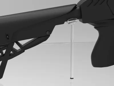 Cz 512 tactical Free low-poly 3D model