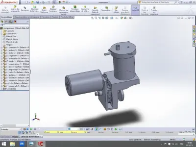 min air compressor  3D model