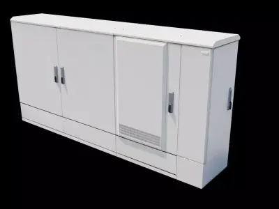 E10s Electrical Box 08 3D model