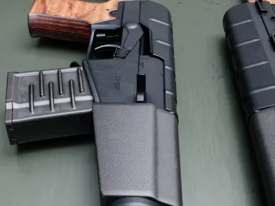 VSS rifle Low-poly 3D model