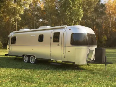Airstream trailers collection, vray scene. 3D model