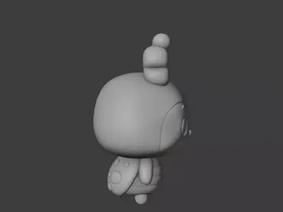 Valentine ladybug 01 3D print model