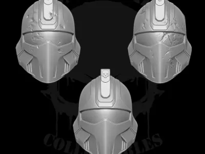 Helldivers Hero Fan Art STL for Action Figures 3D print model