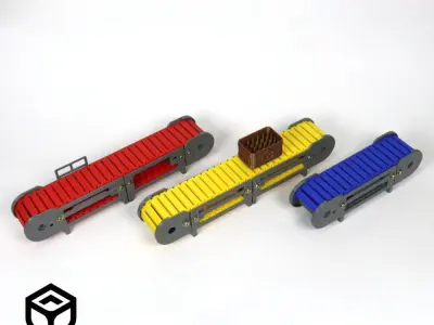 CONVEYOR BELTS SIMUFAB 3D print model
