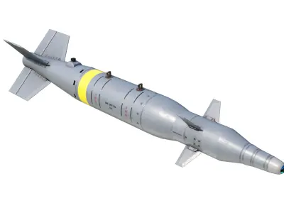 Chinese Tiange GB-250 GB250 Laser-Guided Bomb Low-poly 3D model