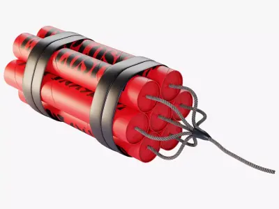Dynamite 3D model buy