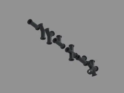 Pipes 3D model