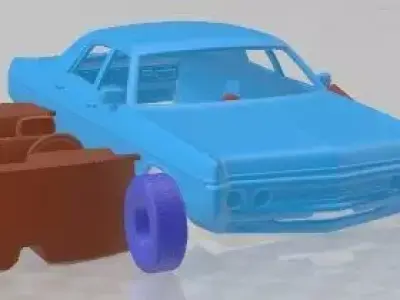 Dodge Polara Hardtop Coupe 1970 Printable Car 3D print model