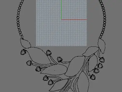 3d model strawbrey tree dsgin 3D model