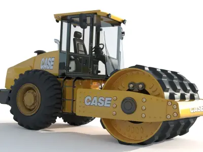 Case roller machine 3D model