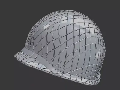 US M1 Helmet WWII Vietnam Era Military Helmet 3D Printable  3D print model