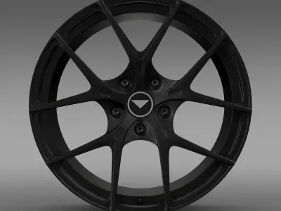 Porsche 991 v gt 2014 rim 3D model
