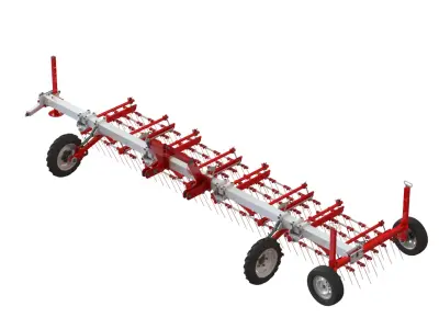 WG 0009 - Flex harrow 600 3D model