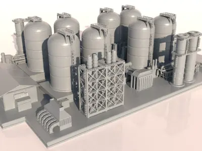 oilfactory for 3Dprint 3D print model